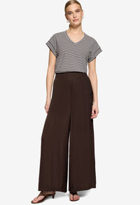 Striped V-Neck T-Shirt